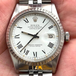 Rolex Datejust 16030 White Buckley Dial