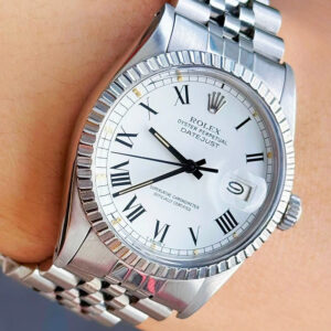 Rolex Datejust 16030 White Buckley Dial