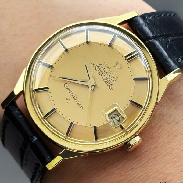 OMEGA Constellation Pie Pan 18K Cal.561